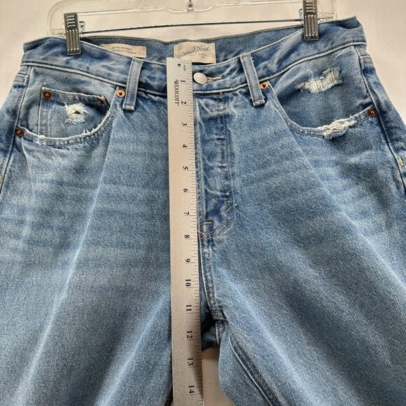 Universal Thread Women's Mid-Rise 90’s Baggy Jeans - Medium Wash - Picture 10 of 12